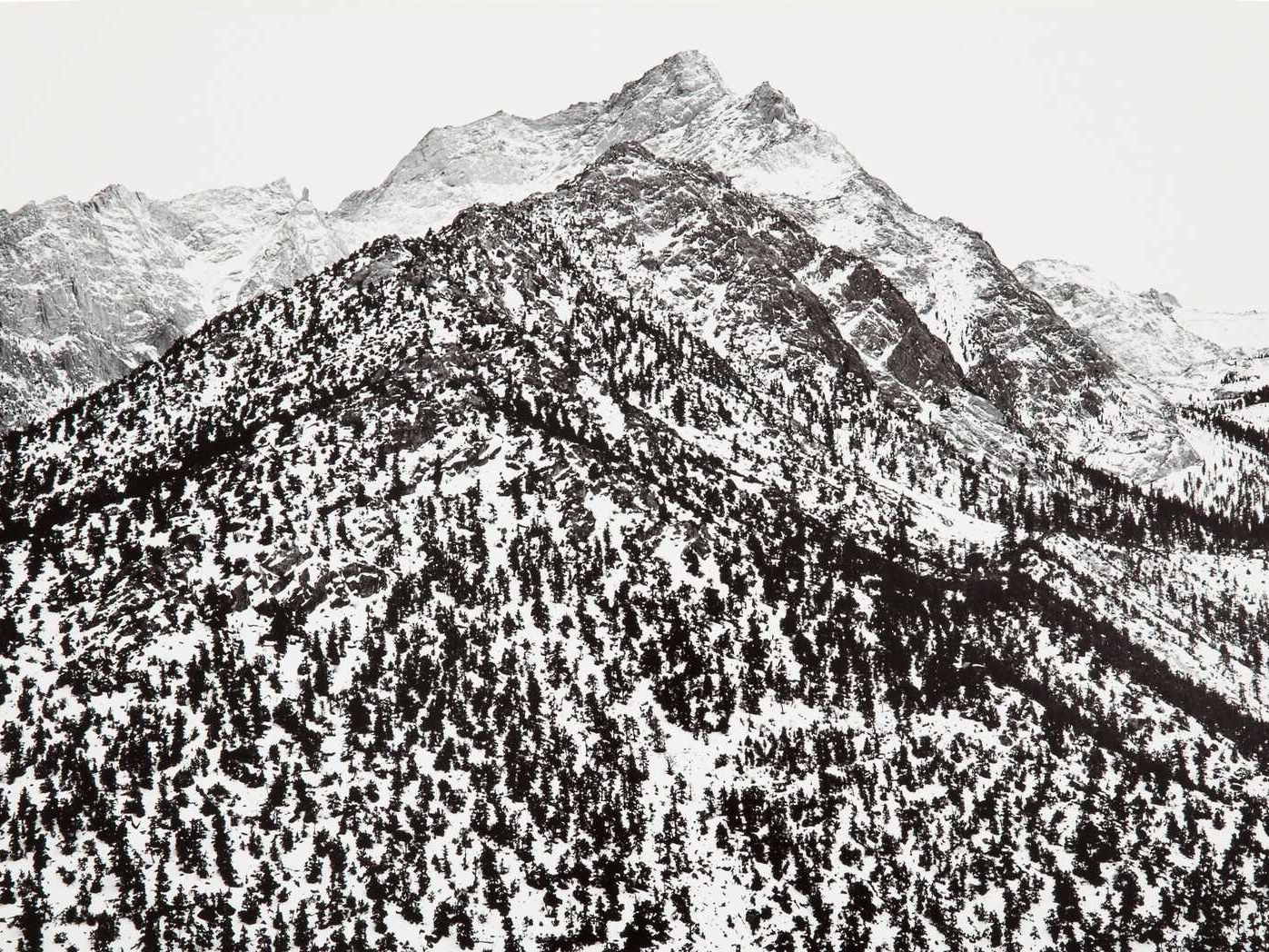 Lone Pine Peak, Sierra Nevada, California, 1960