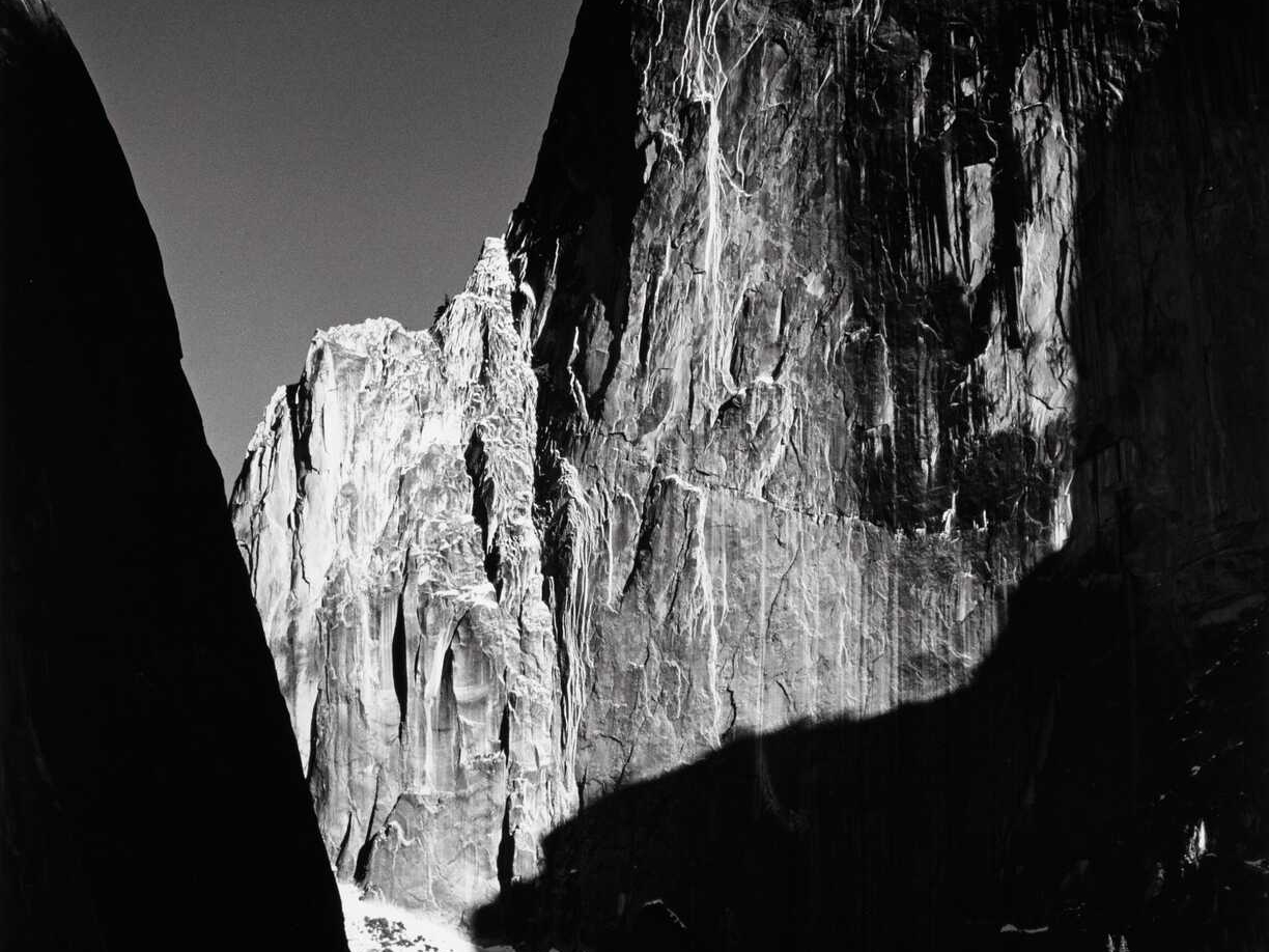 Moon and Half Dome, Yosemite National Park, California, c. 1960
