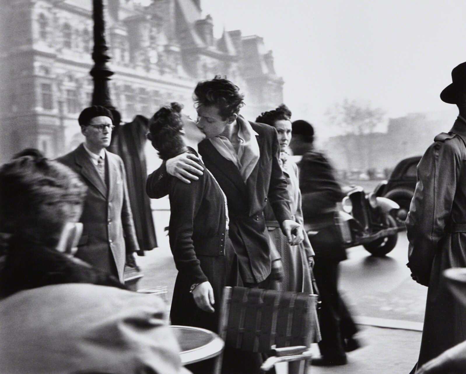 Le baiser de l'Hôtel de Ville, 1950