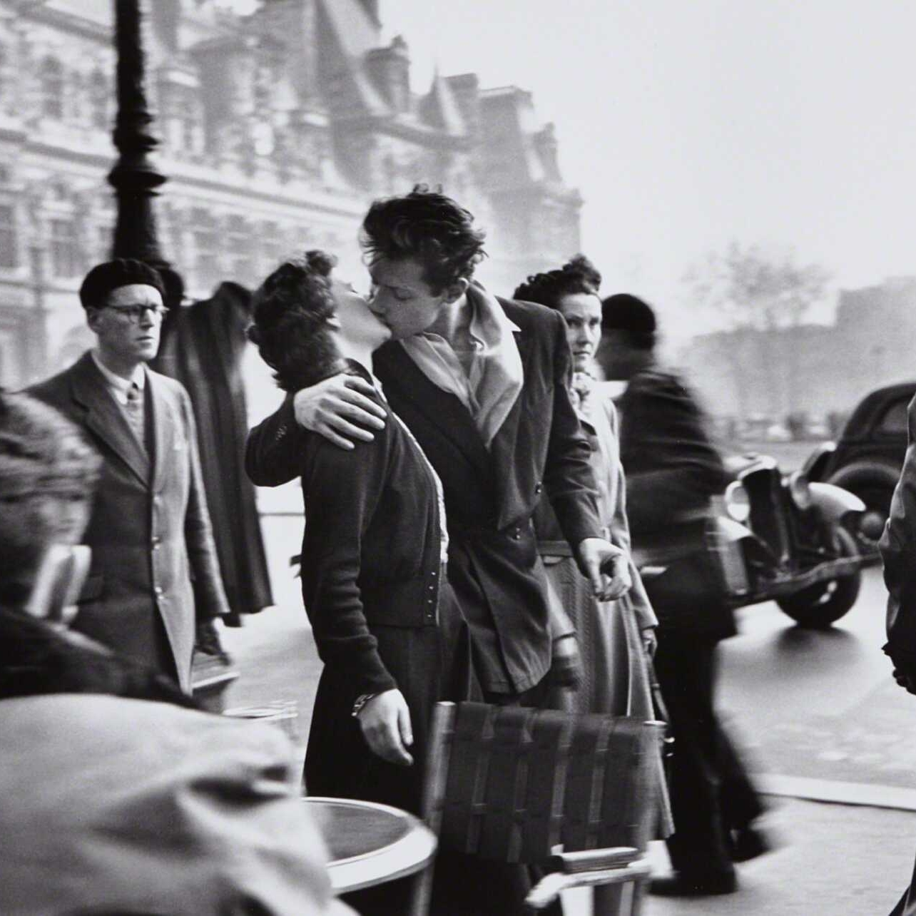 Le baiser de l'Hôtel de Ville, 1950