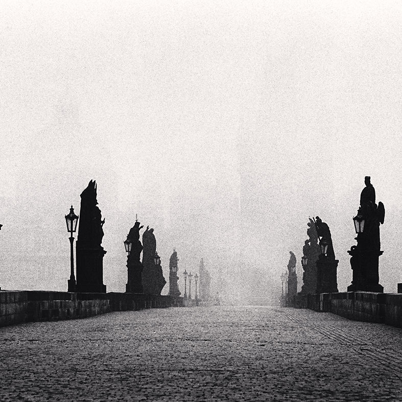 Charles Bridge, Study 1, Prague, Czechoslovakia. 1982