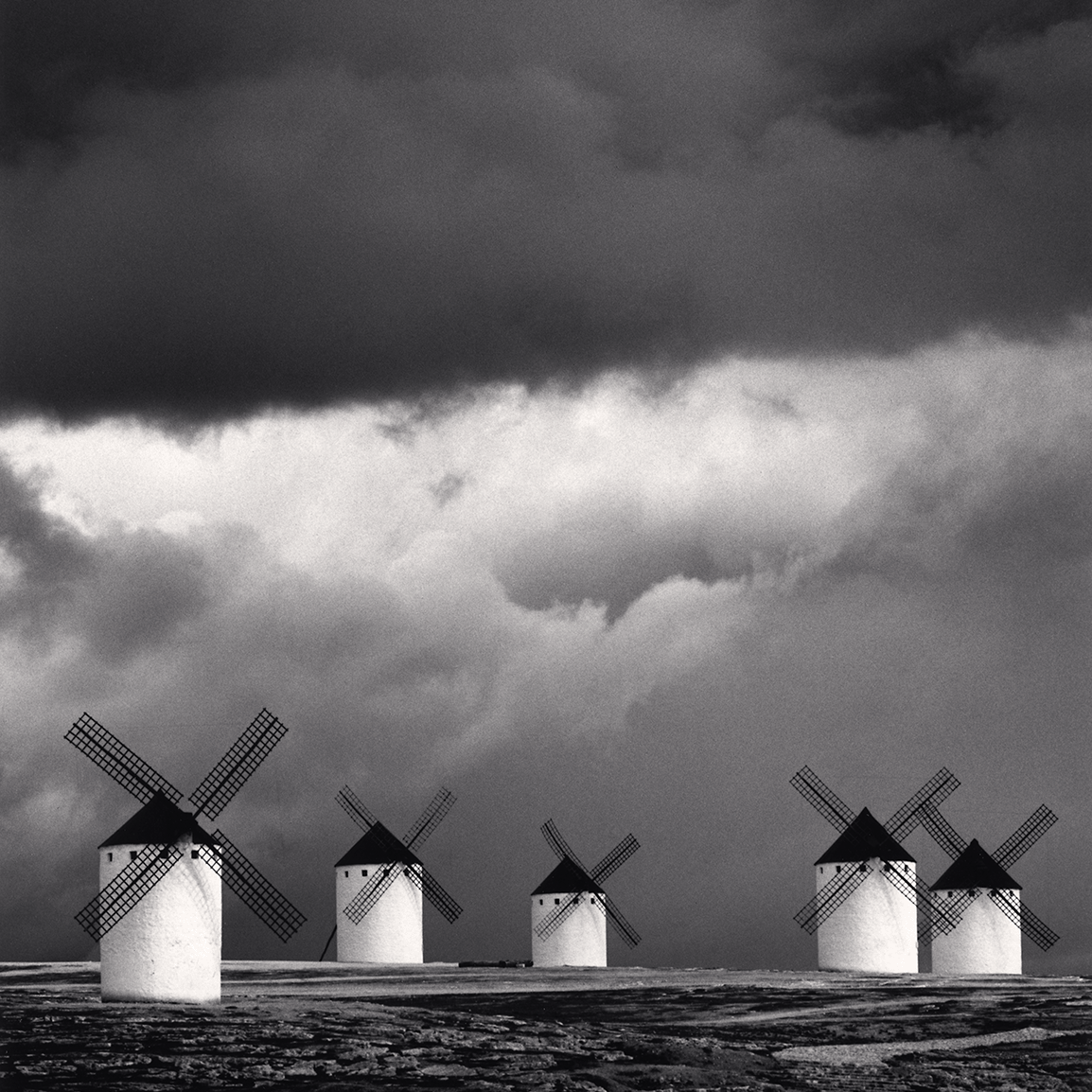 Quixote's Giants, Study 2, Campo de Criptana, La Mancha, Spain. 1996