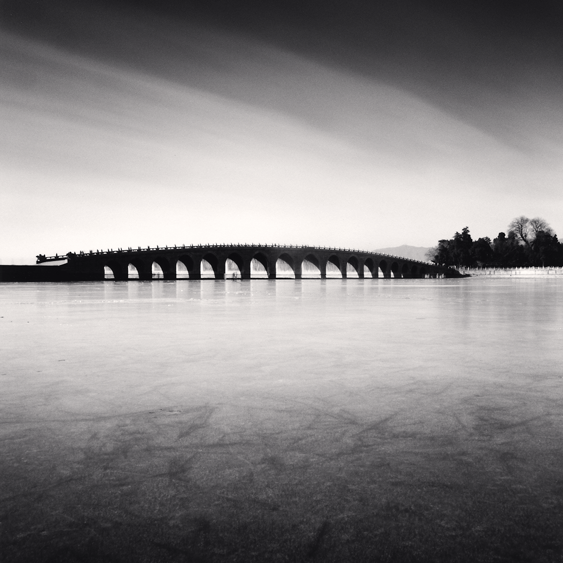 Seventeen Arch Bridge, Study 1, Summer Palace, Beijing, China. 2007