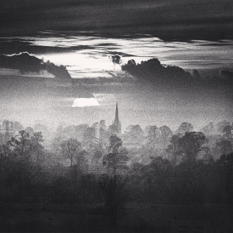 Sunset, Middleton Cheney, Northamptonshire, England. 1974