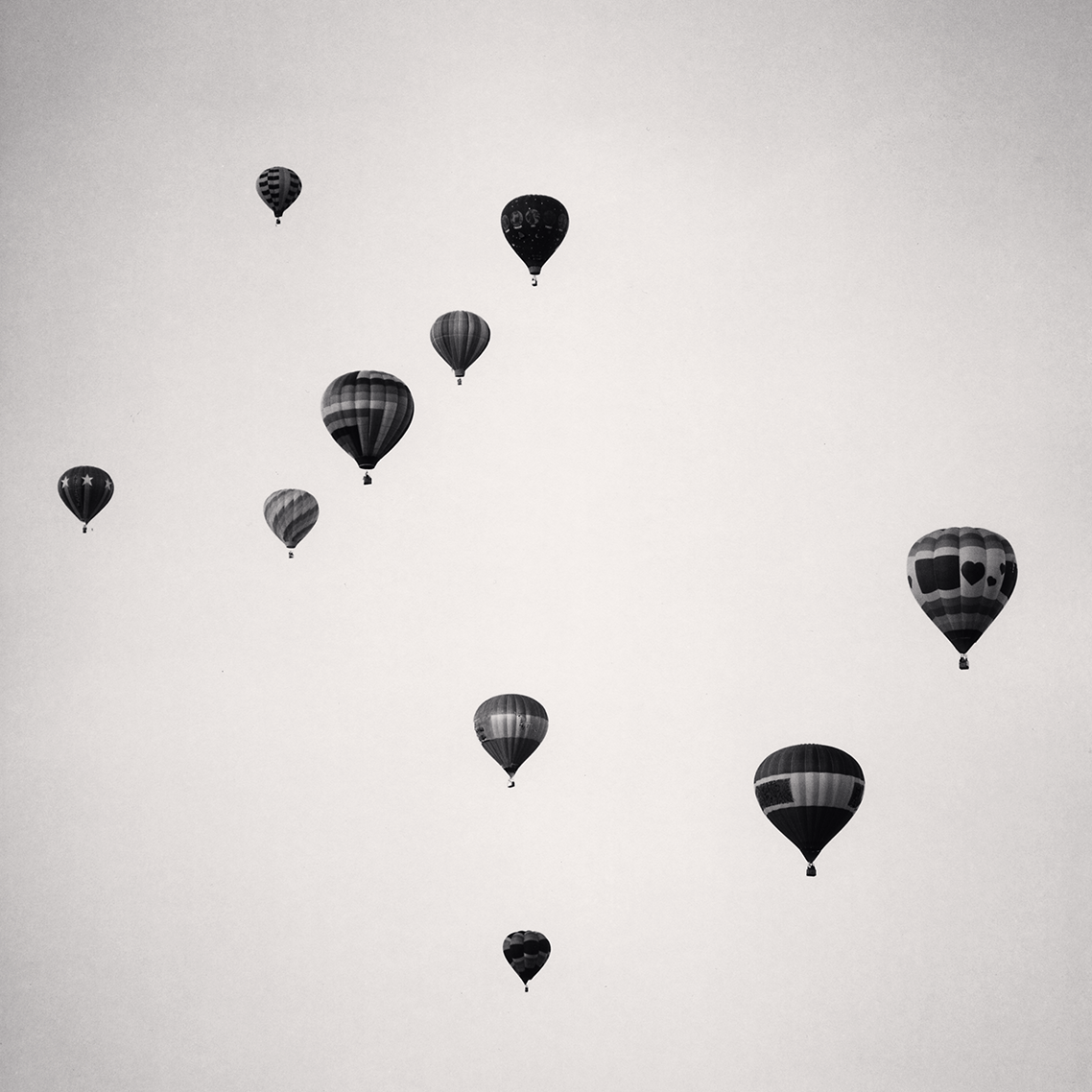 Ten Balloons, Albuquerque, New Mexico, USA. 1993