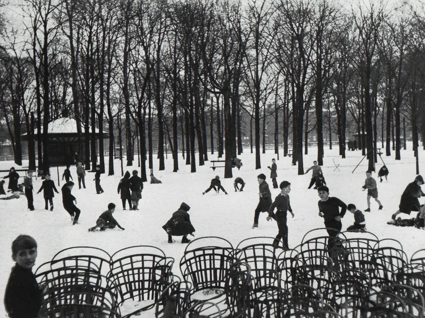 Jardin du Luxembourg, Paris, 1955