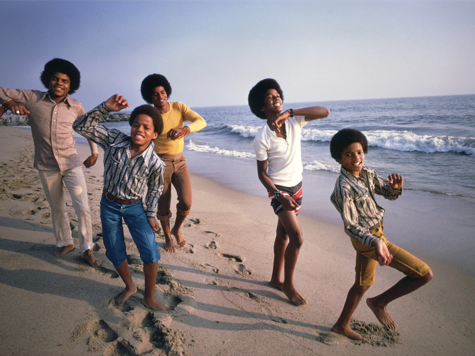 Michael Jackson, Jackson 5, Malibu Beach, 1970